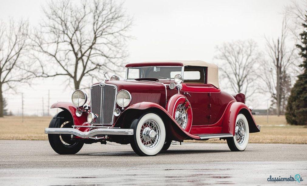 1932' Auburn Twelve Custom Cabriolet photo #3