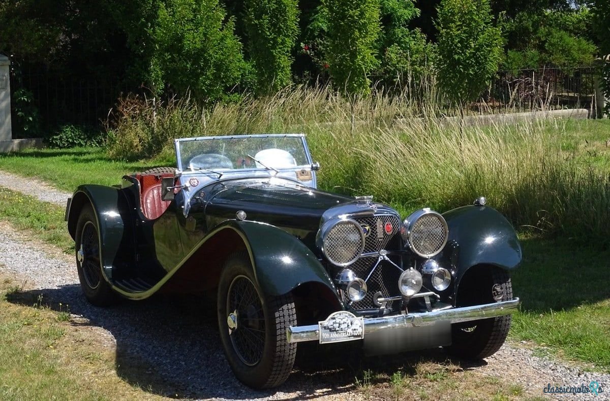 1937' Jaguar SS100 photo #5