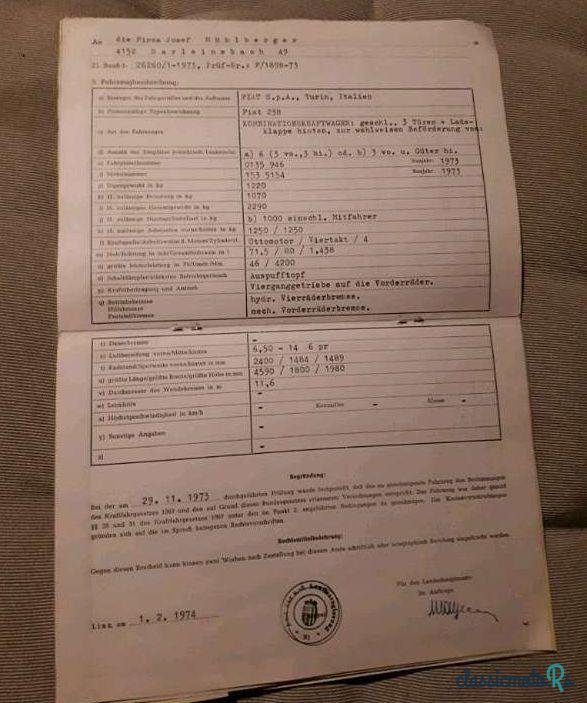 1974' Fiat 238 photo #3