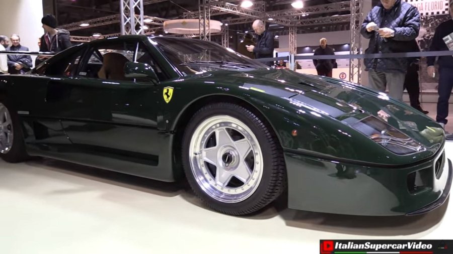 Ferrari F40 verte: sacrilège?