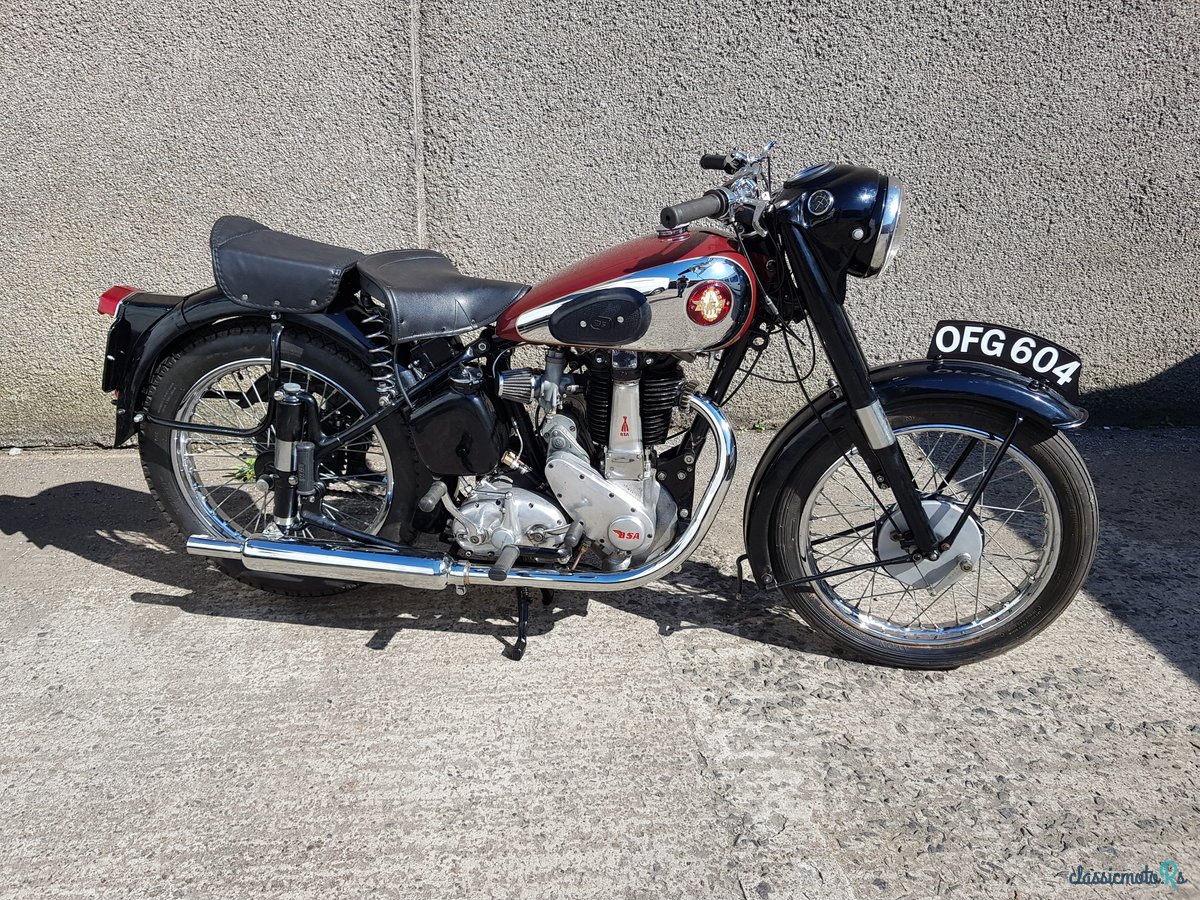 1955' B.S.A M33 photo #1