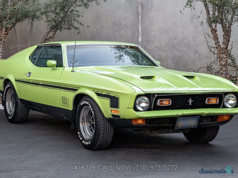 1971' Ford Mustang Sportsroof Mach 1 photo #1