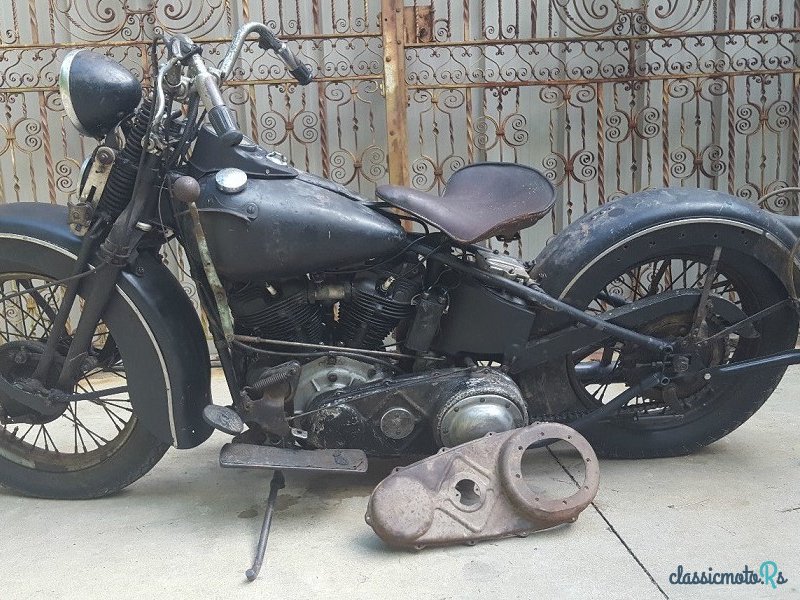 1936' Harley-Davidson EL / original condition photo #6