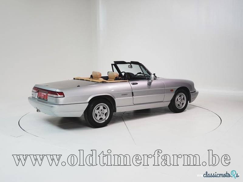 1990' Alfa Romeo Spider 1600  4 '90 CH3758 photo #2