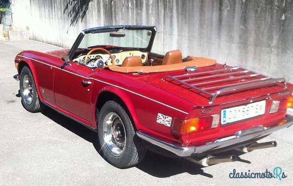 1972' Triumph TR6 Cabrio / Roadster photo #6