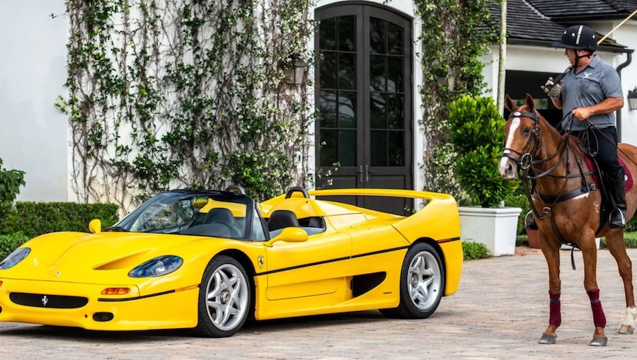 Ralph Lauren’s Ferrari F50 Just Sold for $9.2M, Smashing Records