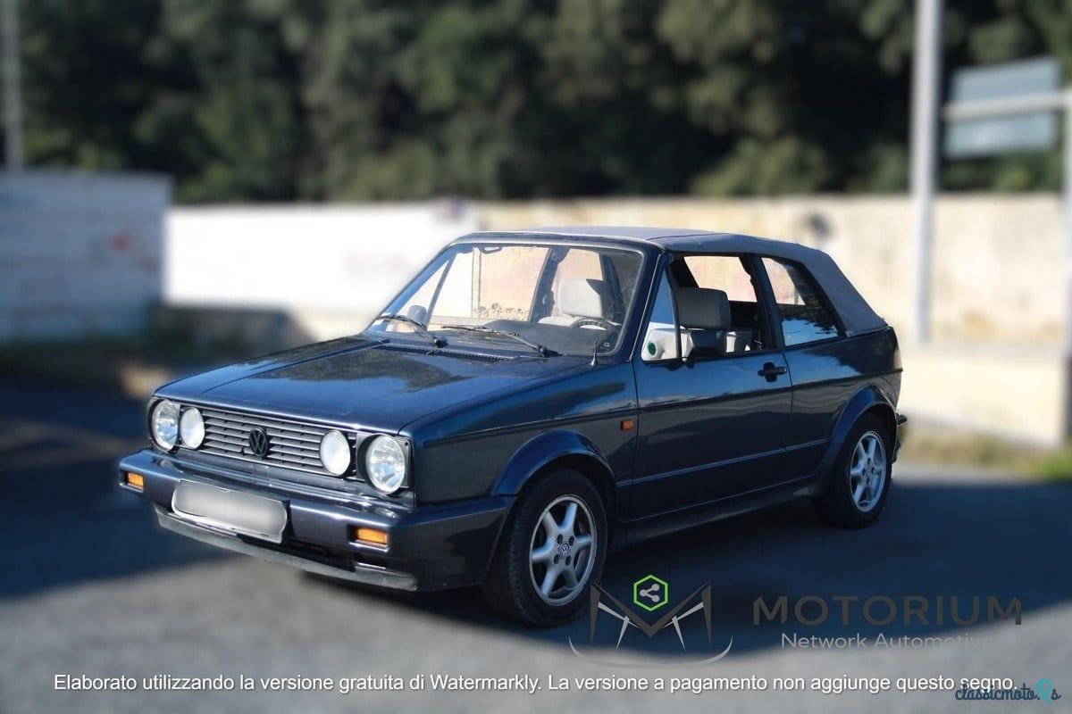 1989' Volkswagen Golf photo #1