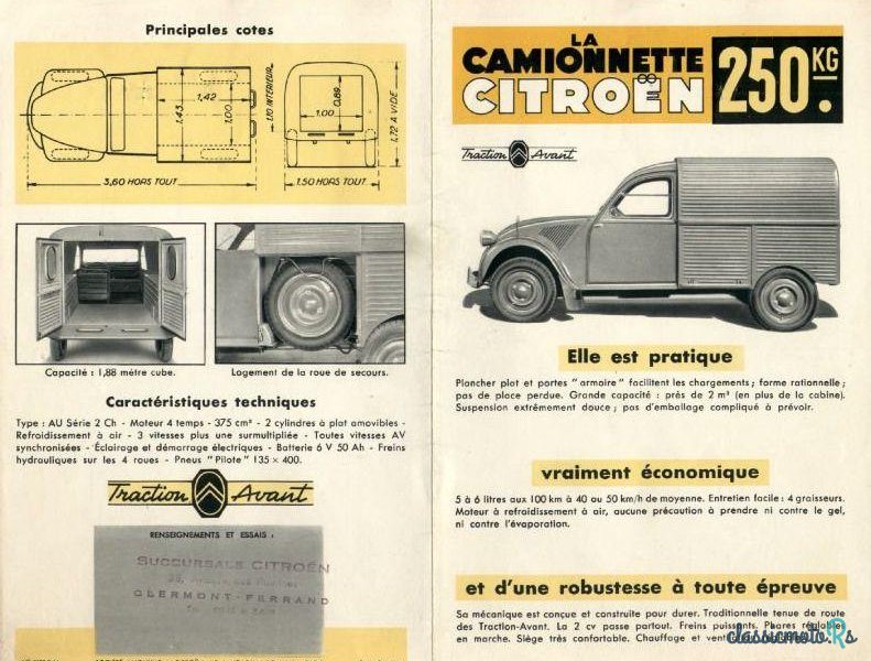 1959' Citroen 2CV Azu photo #2