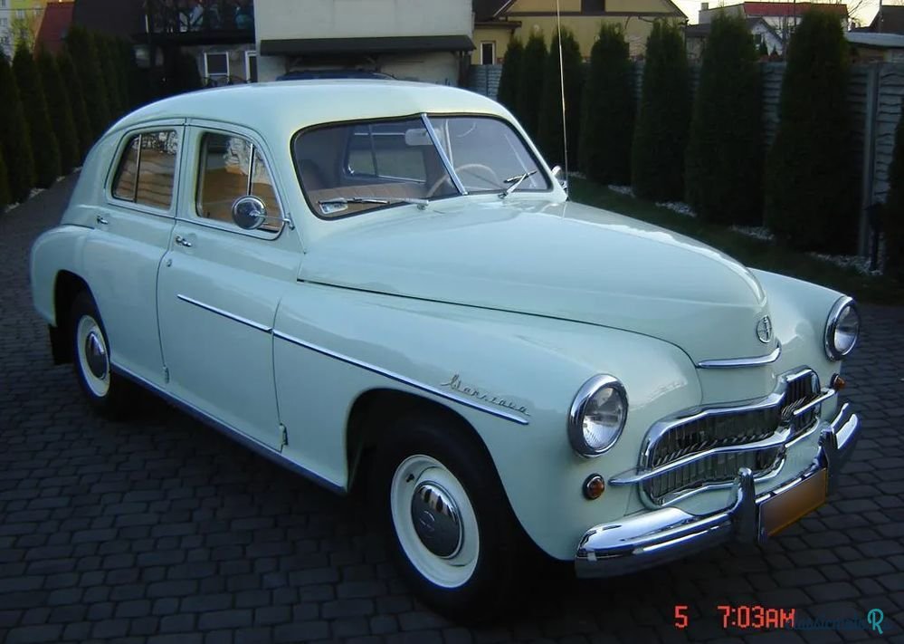 1963' Warszawa 201 photo #6