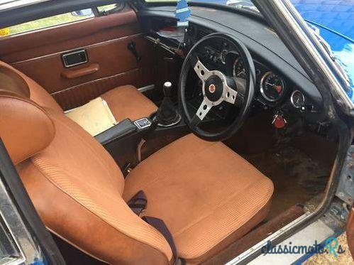 1973' MG Mgb Gt Chrome Bumper photo #2