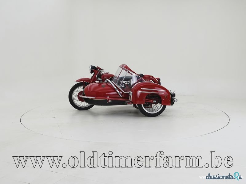 1953' Moto Guzzi Falcone + Sidecar '53 CH2607 photo #3