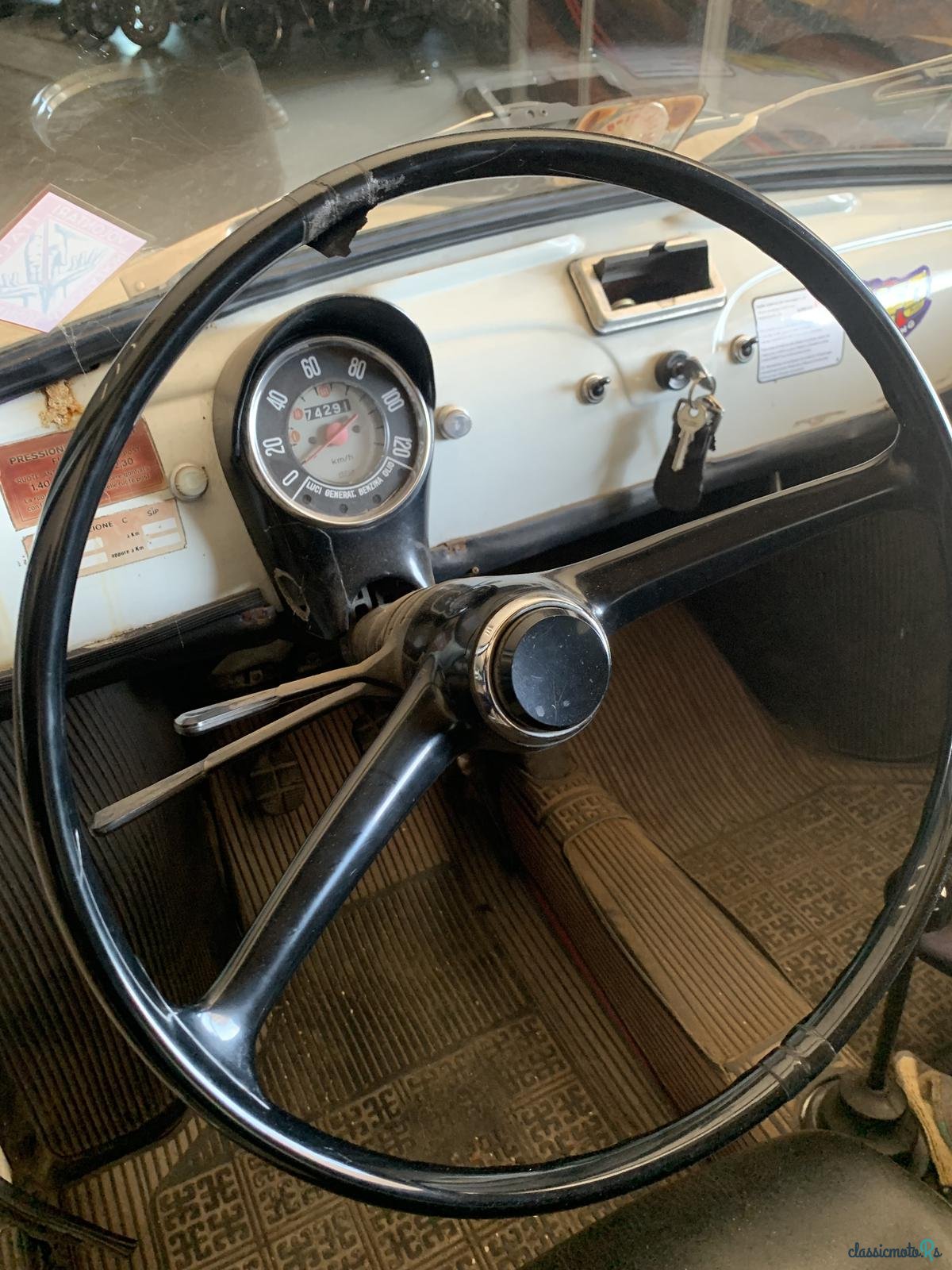 1973' Autobianchi 500 furgoncino photo #3