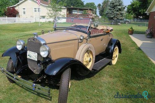 1930' Ford Model A Roadster photo #2