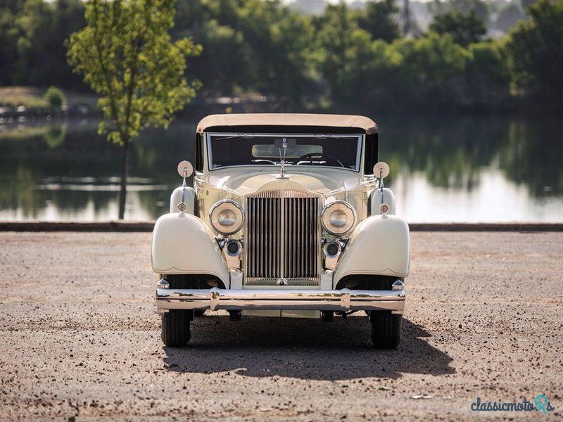 1934' Packard Twelve Convertible Victoria photo #5