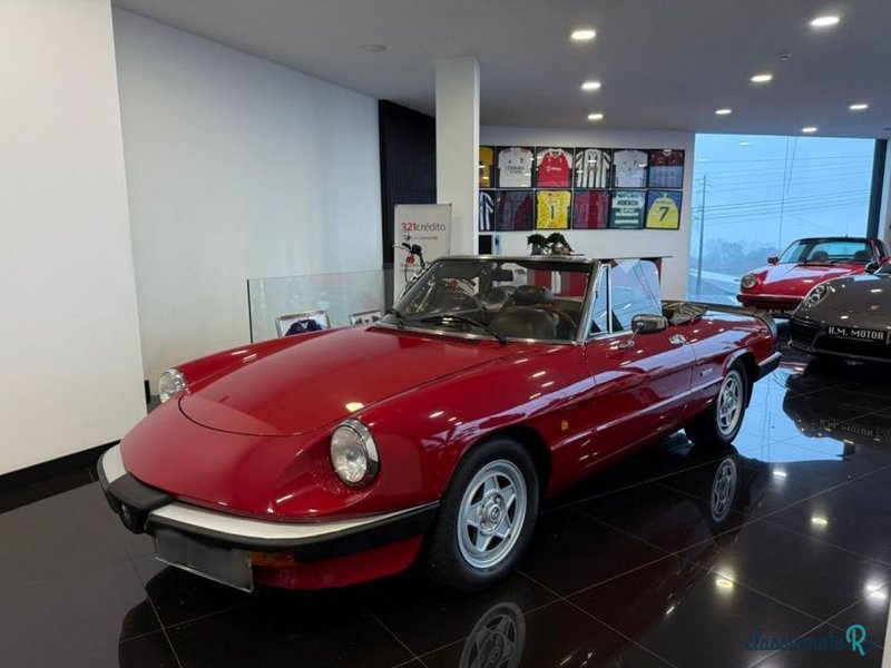 1988' Alfa Romeo Spider 1.6 photo #3