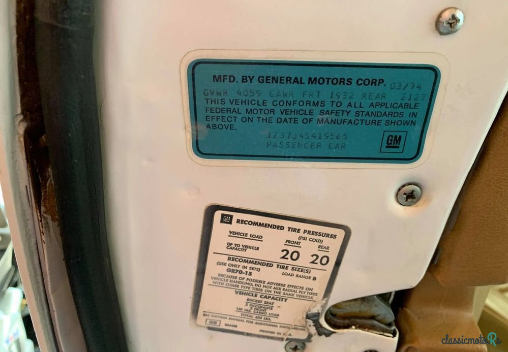 1974' Chevrolet Corvette photo #3