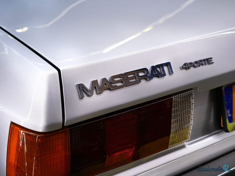 1980' Maserati Quattroporte photo #4