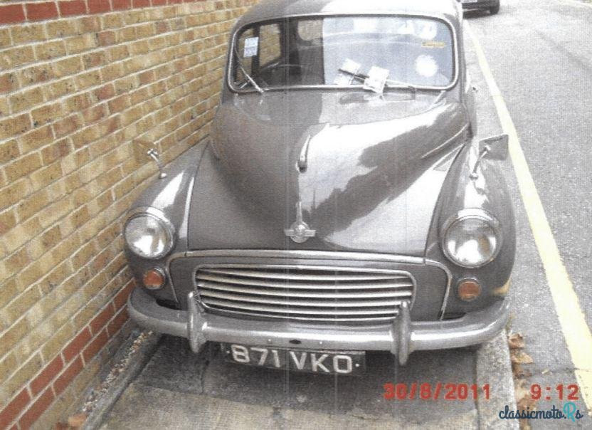 1963' Morris Minor 1000 photo #1
