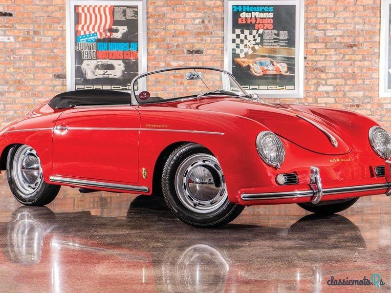 1957' Porsche 356 A 1600 Speedster photo #2