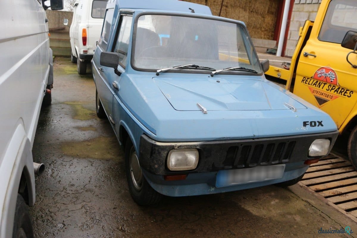 1984' Reliant Fox photo #1