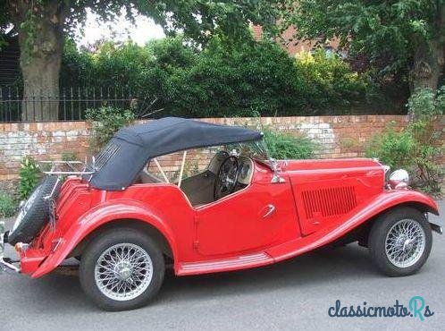 1954' MG Td photo #5