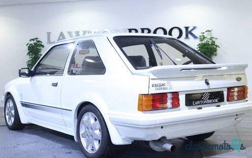 1985' Ford Escort Ford Escort Rs Turbo Mk3 photo #2