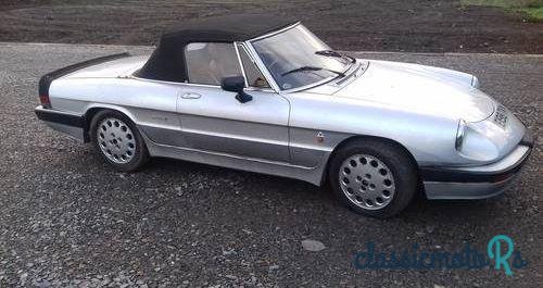 1987' Alfa Romeo Spider S3 Cloverleaf photo #5