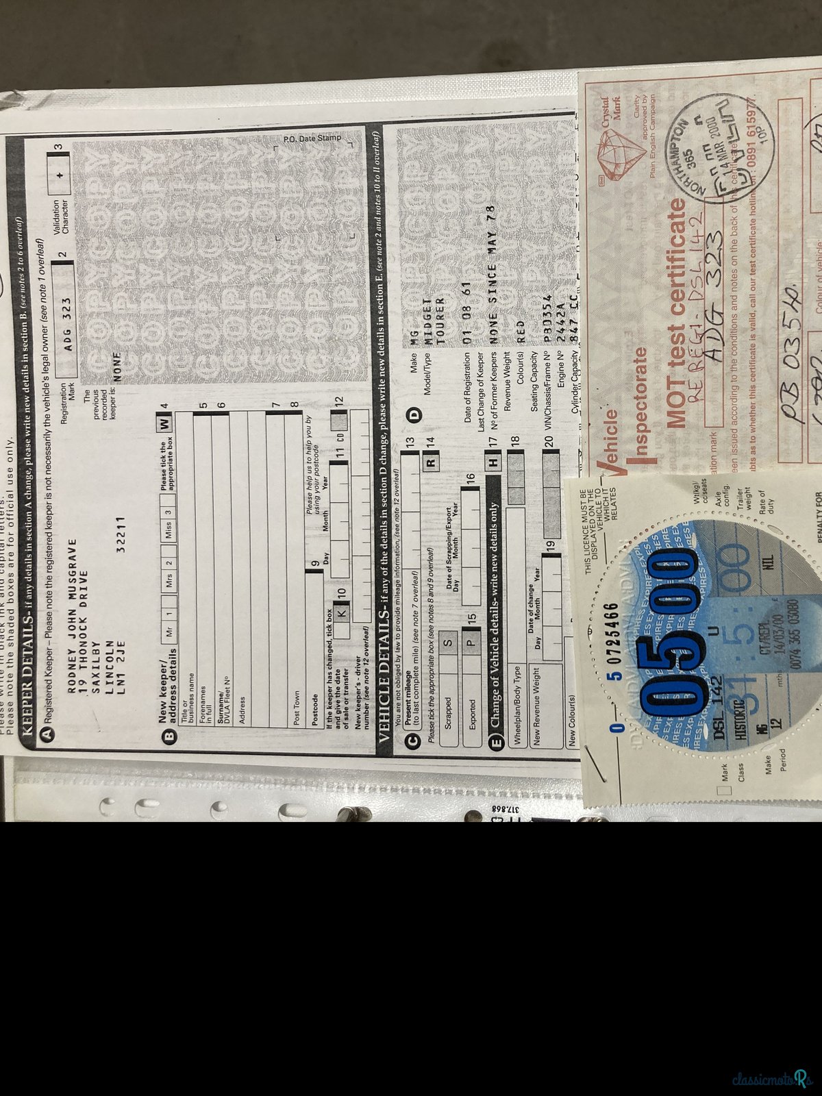 1935' MG Pb photo #5