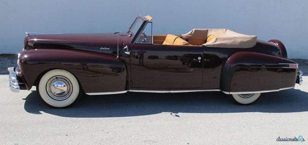 1948' Lincoln Continental photo #2