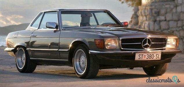 1985' Mercedes-Benz Sl Roadster 380 photo #2