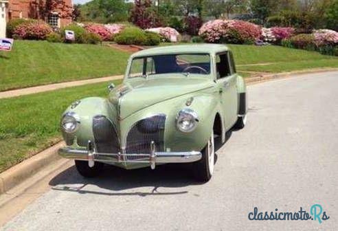 1941' Lincoln Continental 2Dr photo #4