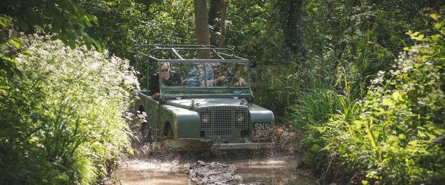 Original Land Rover launched in 1948 hits the road and mud again