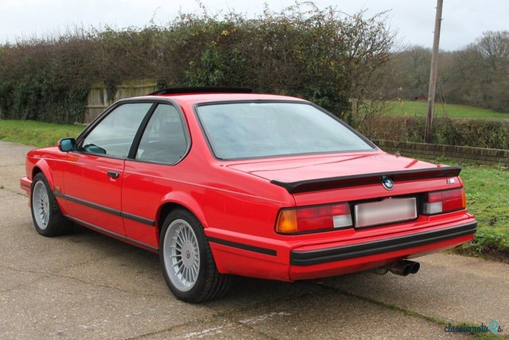 1989' BMW 6 Series photo #6
