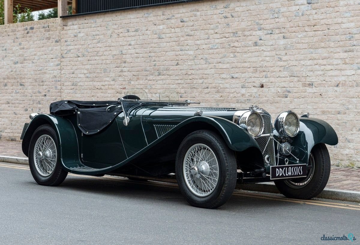 1938' Jaguar SS100 photo #3