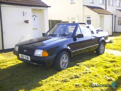 1984' Ford Escort Cabriolet photo #1