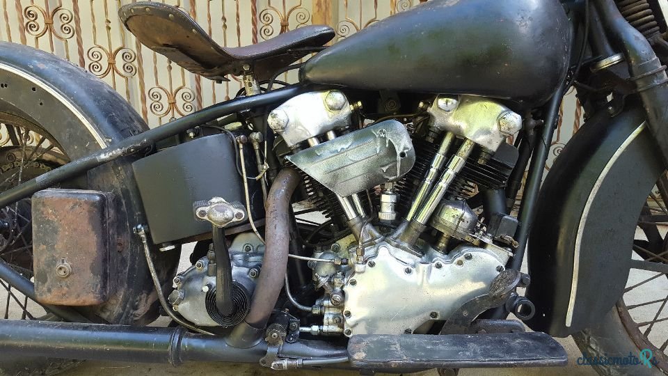 1938' Harley-Davidson never restored photo #3