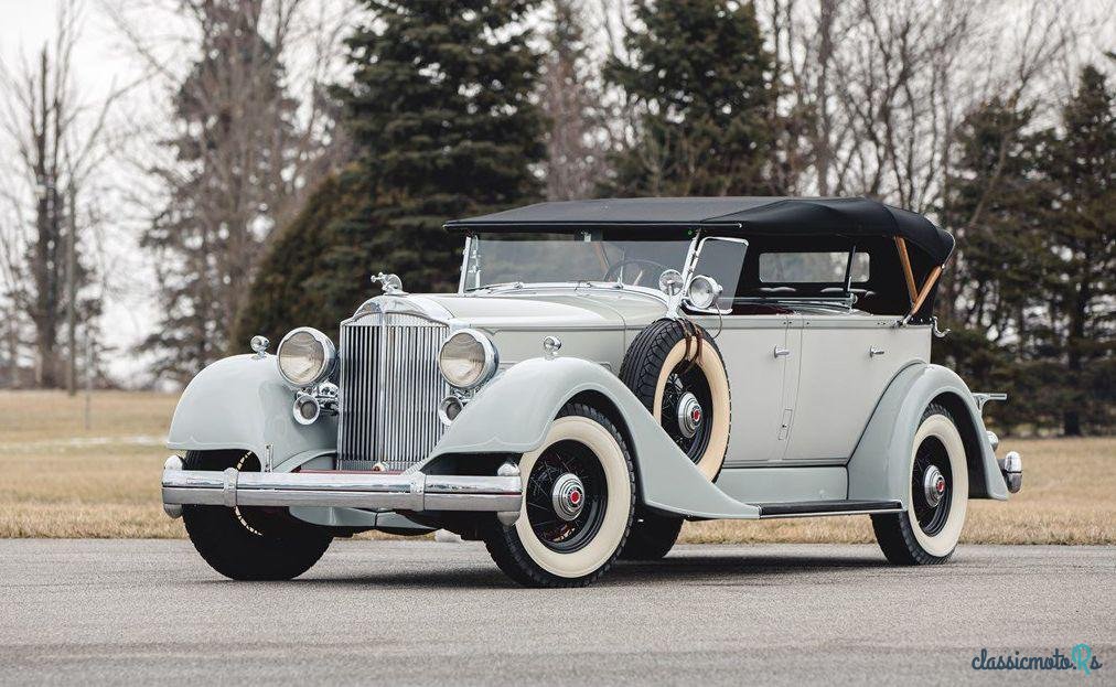 1934' Packard Eight Dual-Cowl Phaeton photo #3