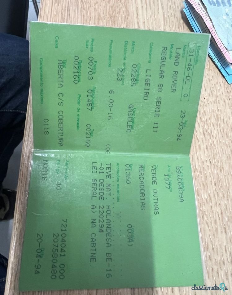 1977' Land Rover Serie III photo #2