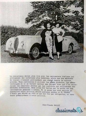 1949' Delahaye 135 photo #6