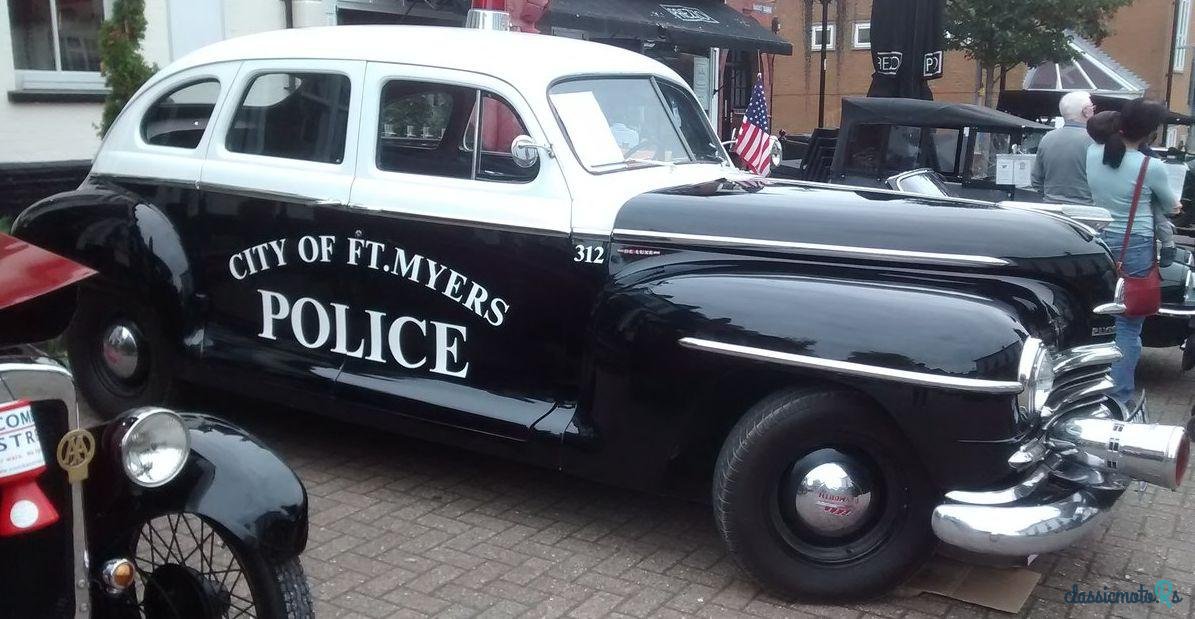 1948' Plymouth P15 Police Package photo #2