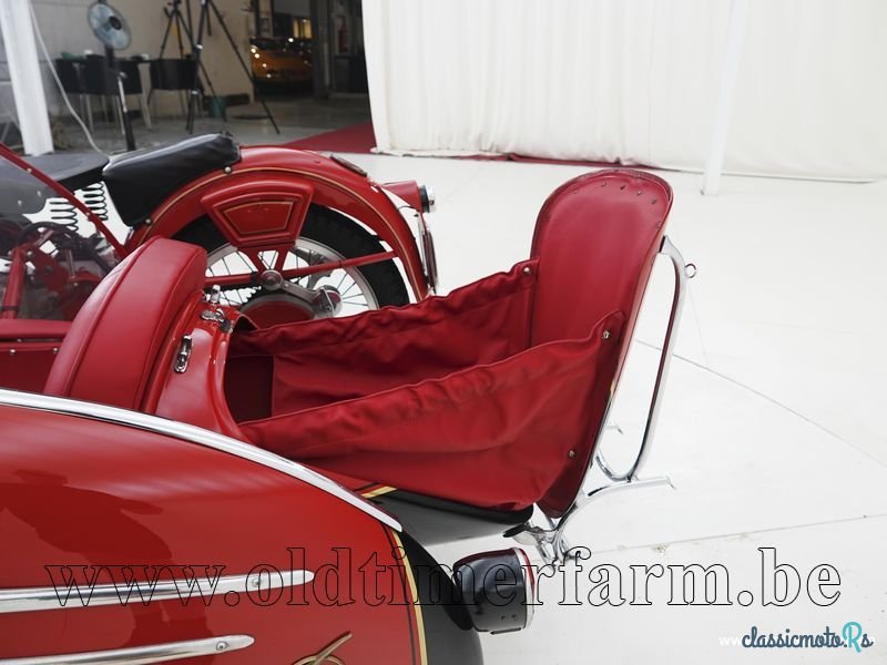 1953' Moto Guzzi Falcone + Sidecar '53 CH2607 photo #6