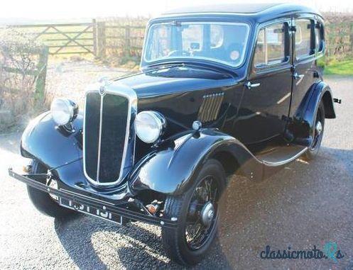 1937' Morris Eight Saloon photo #3