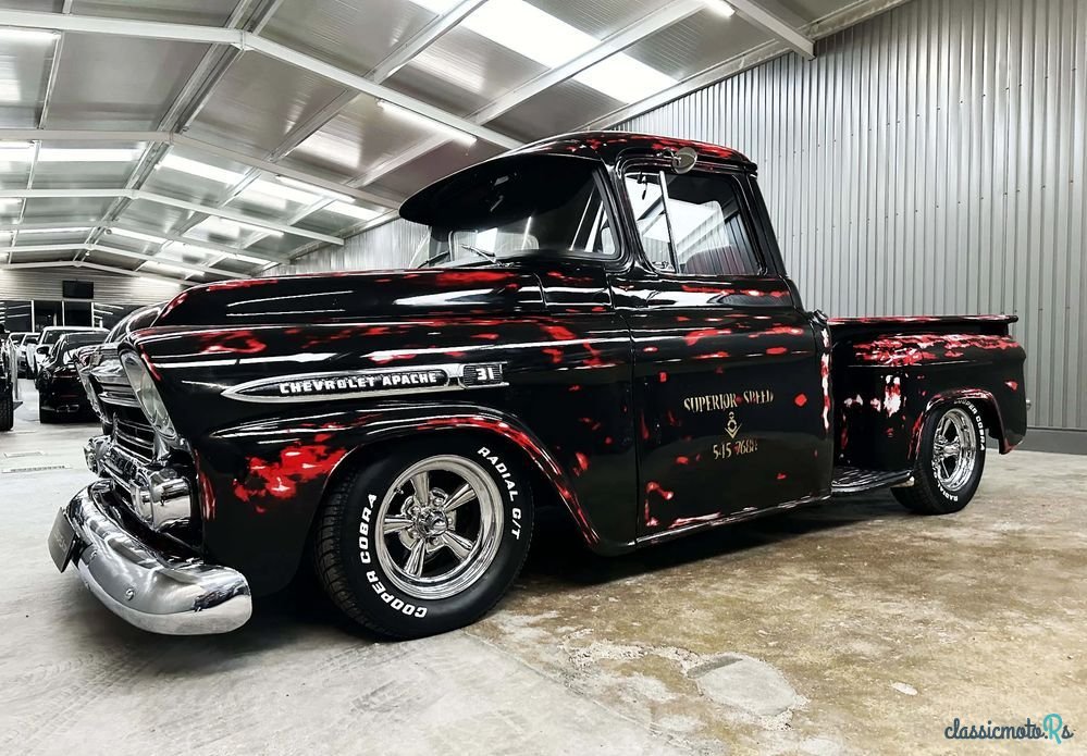 1959' Chevrolet 3100 Apache Stepside photo #2