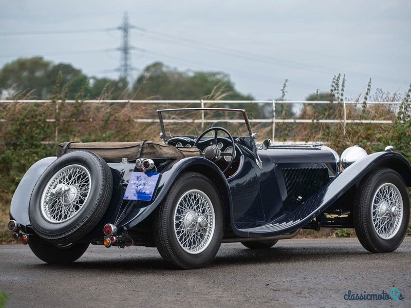 1939' Jaguar SS100 photo #6