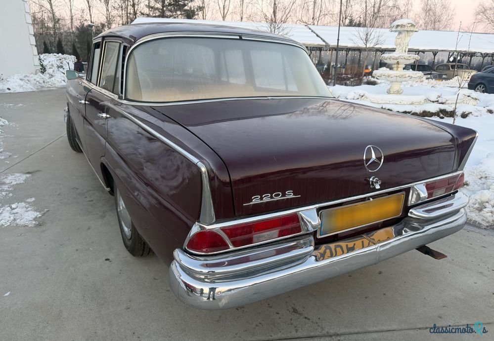 1963' Mercedes-Benz 220S W111 photo #6
