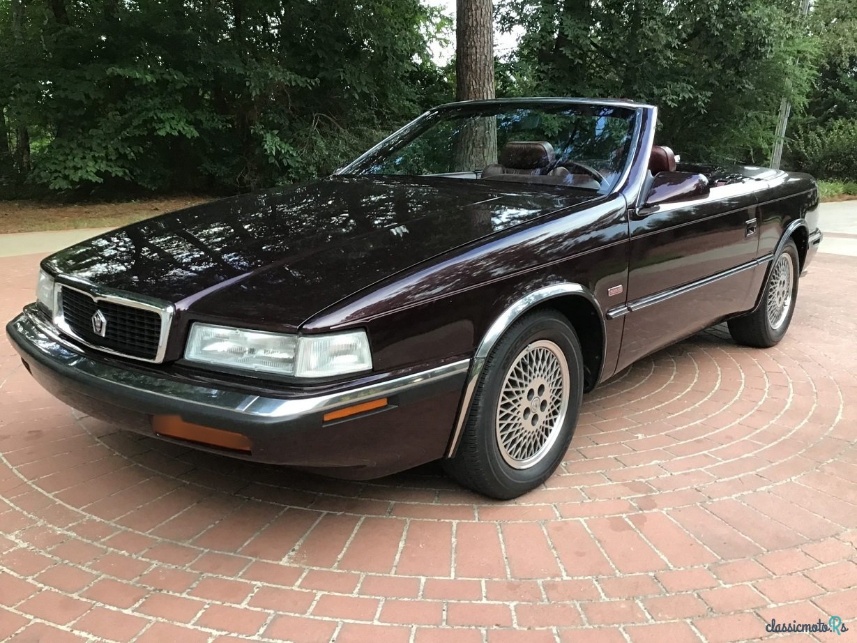 1989' Chrysler TC by Maserati photo #1