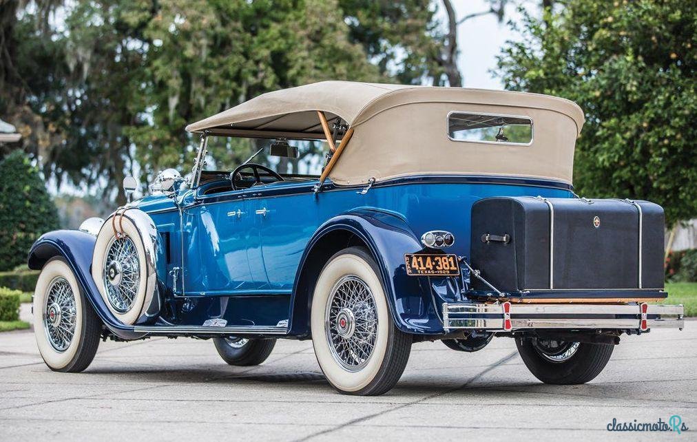 1929' Packard Deluxe Eight Sport Phaeton for sale. United States