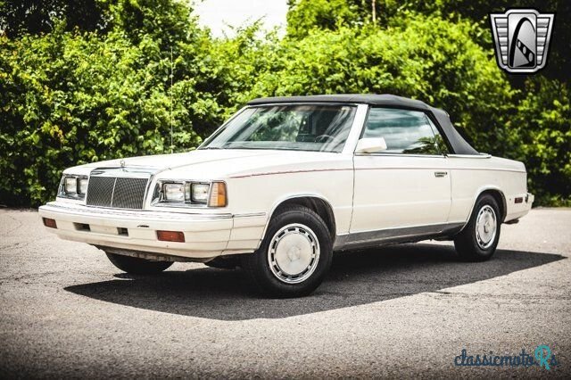 1986' Chrysler LeBaron photo #2