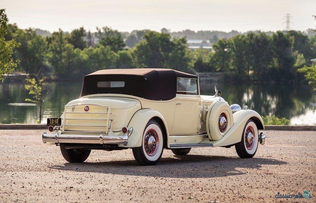 1934' Packard Twelve Convertible Victoria photo #3