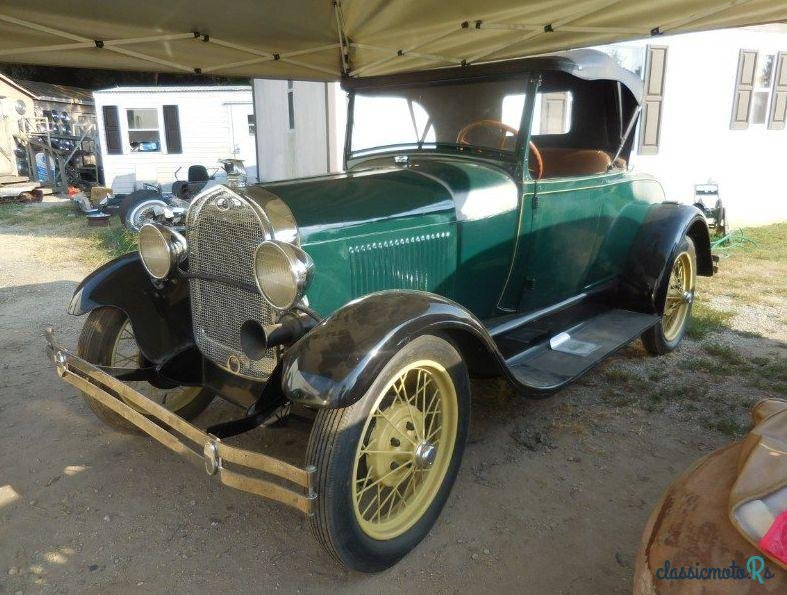 1928' Ford Model A Roadster Rumble Seat photo #1